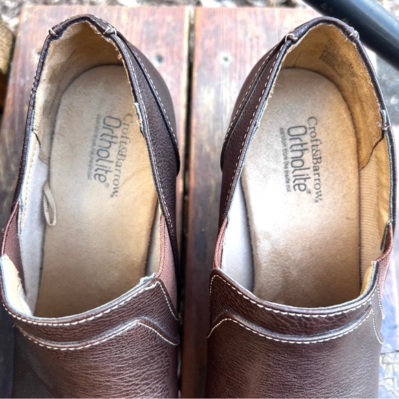 CROFT & BARROW BROWN ORTHOLITE SLIP ON BOOTIE SIZE 10 - Picture 4 of 13